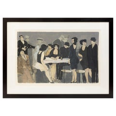 David Schneuer Simplizissimus II Signed Modern Figurative Lithograph 230/300