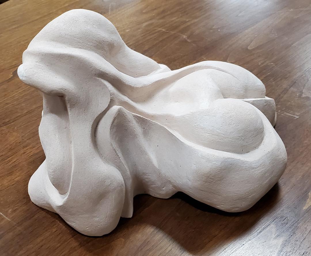 David Segel Scultura astratta di nudo anni Settanta in vendita 3