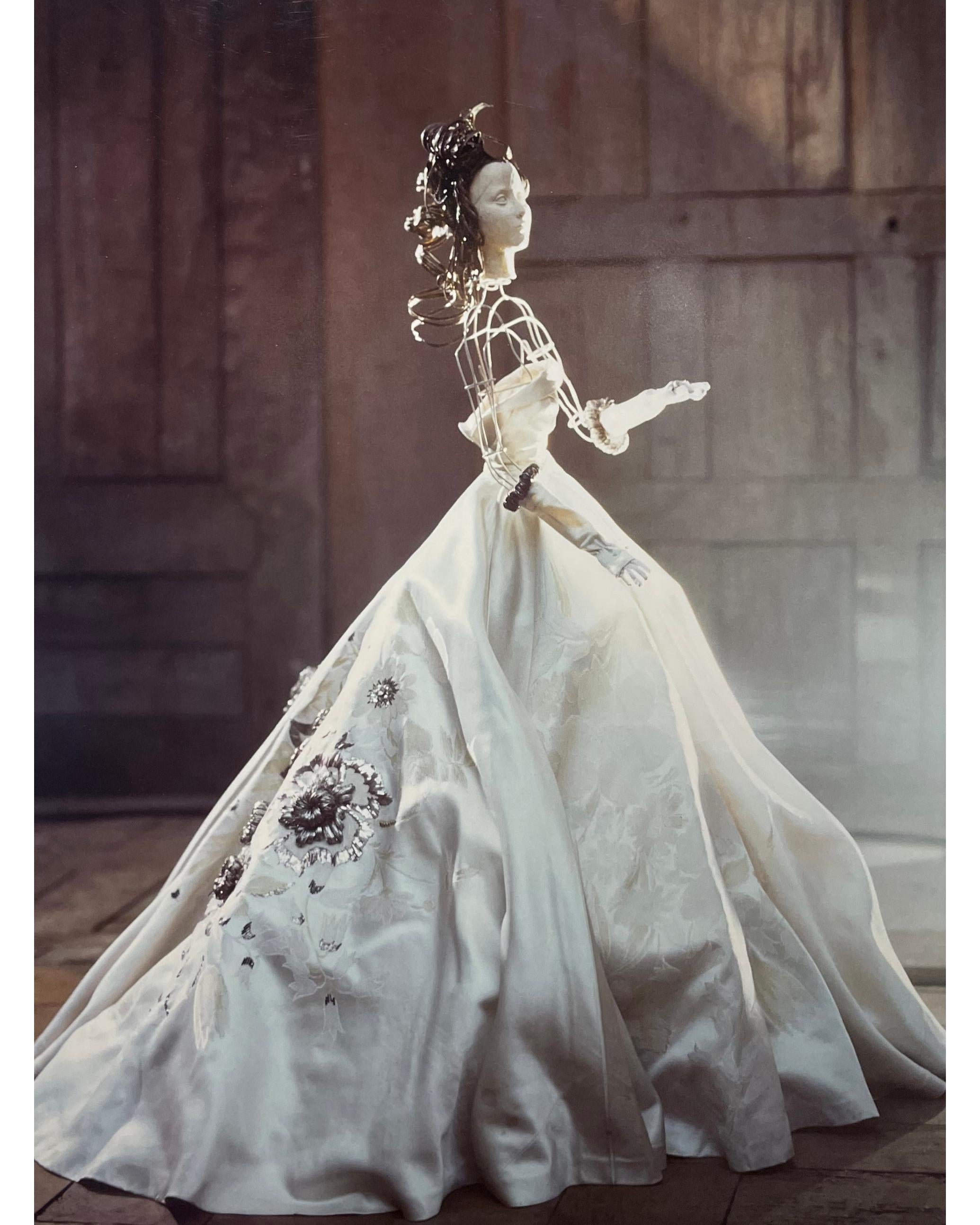 Dress by Jeanne Lafaurie - Photograph by David Seidner
