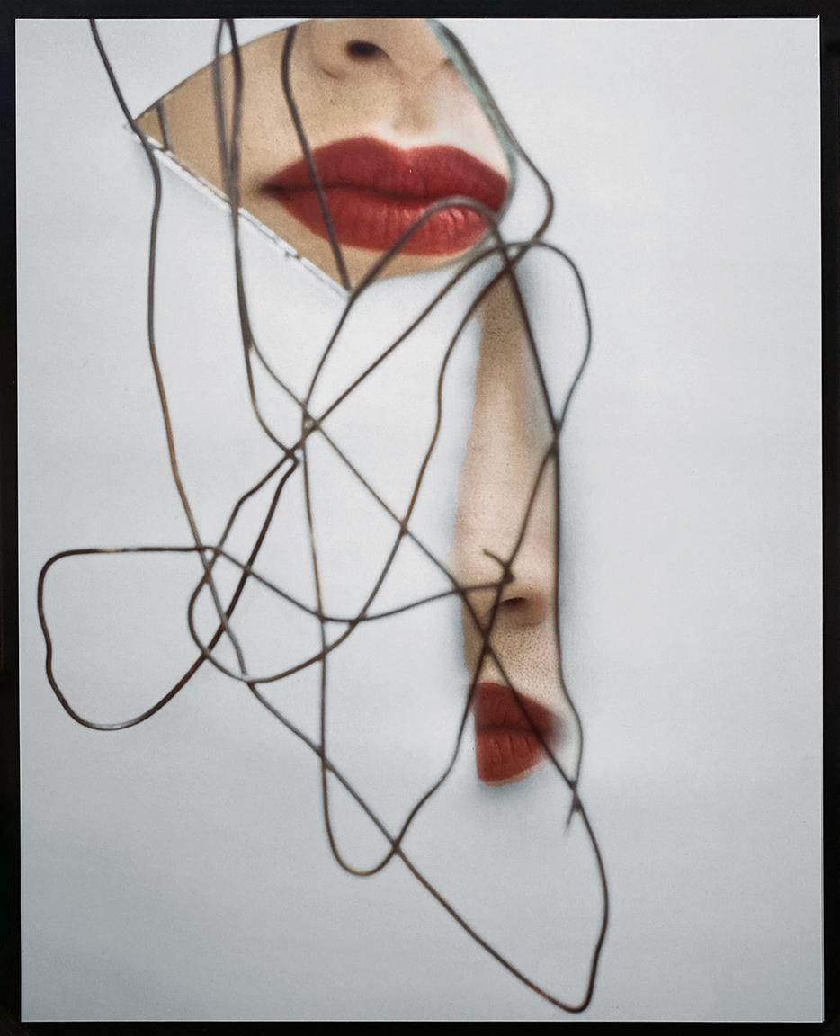 David Seidner Color Photograph - Lips, 1988