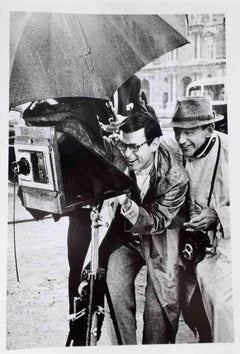 Richard Avedon and Fred Astaire - Photograph by David Seymour - 1956