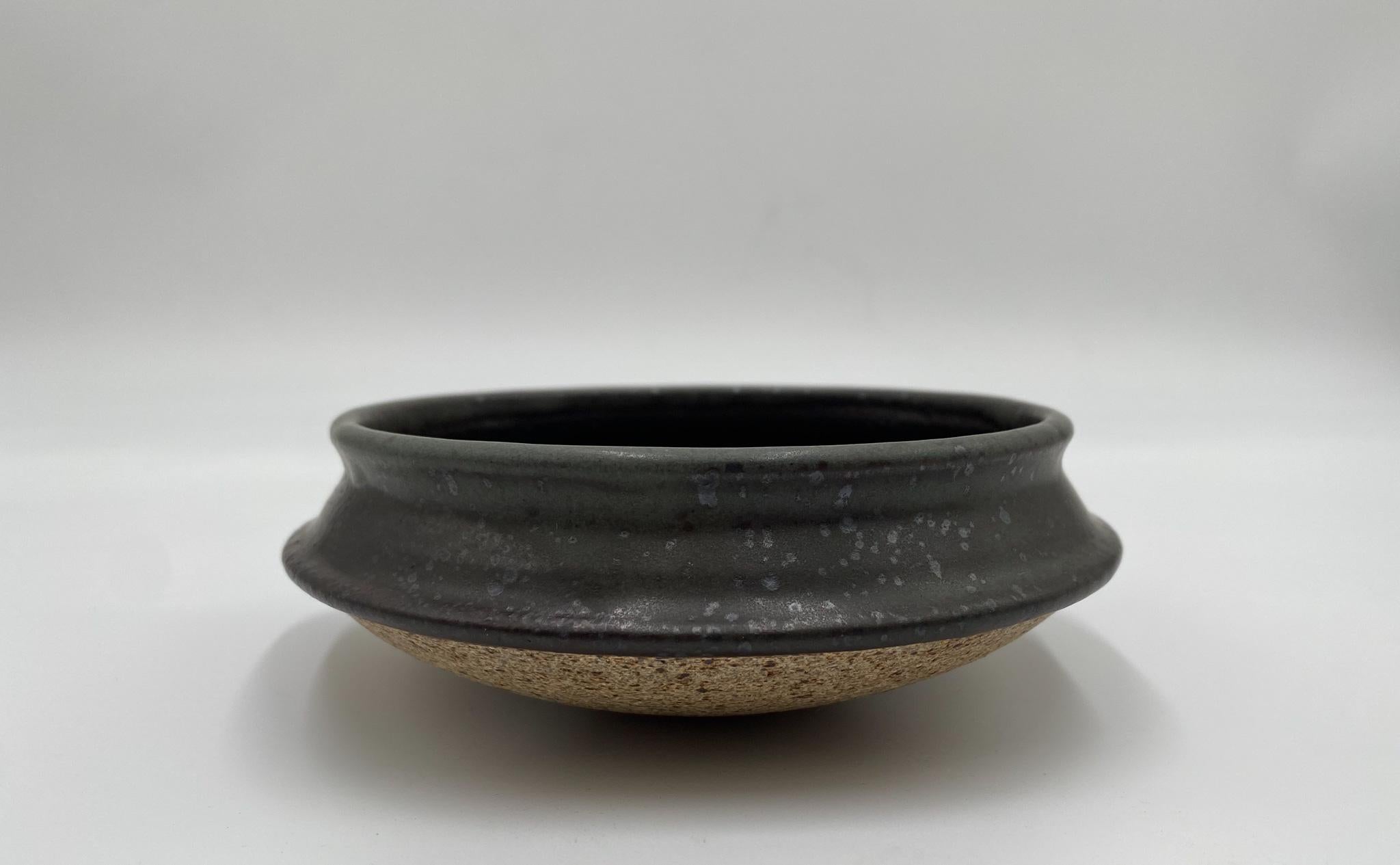 Post-Modern David Shaner Ceramic Bowl, 1980's  For Sale