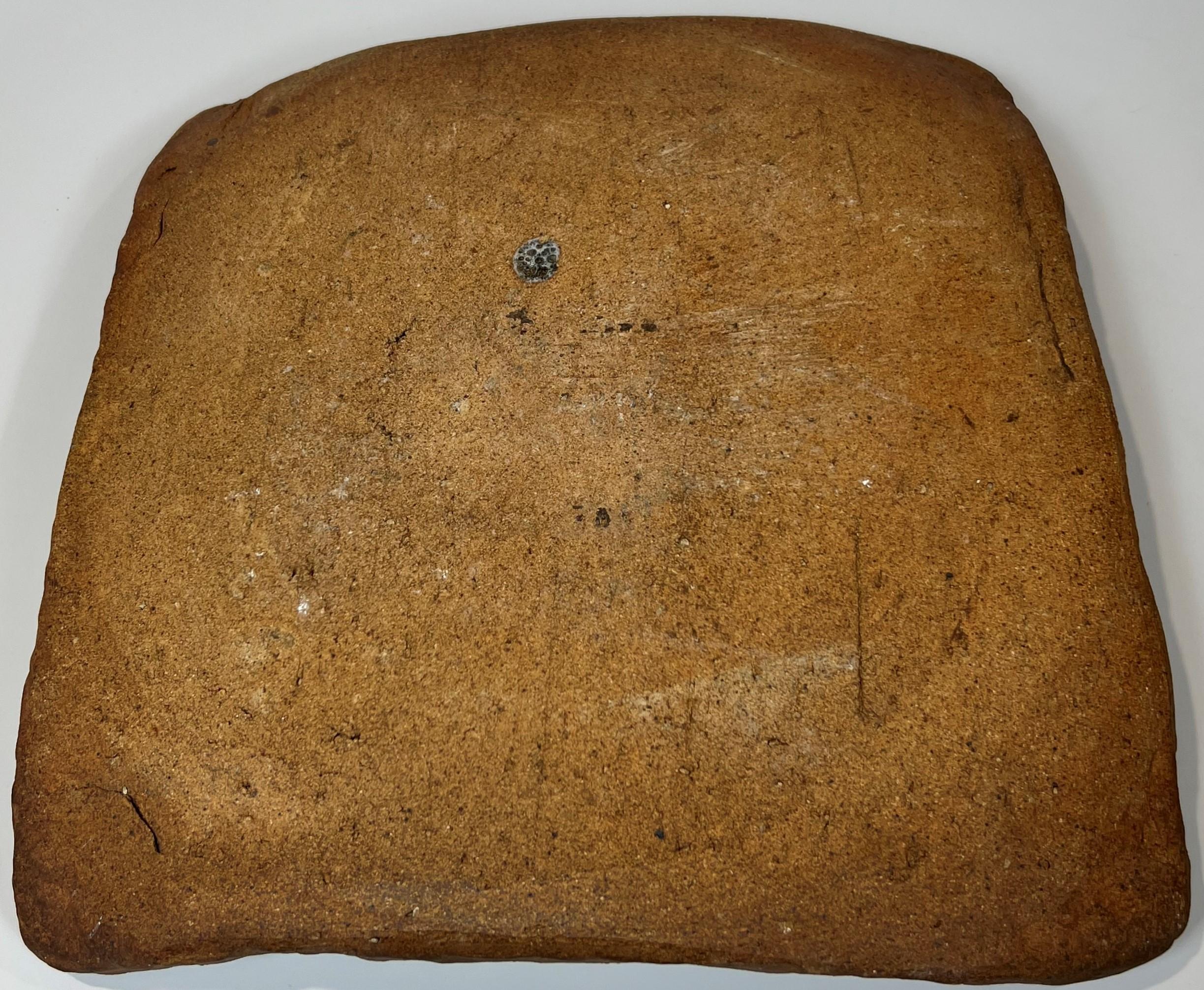 American David Shaner Slab 1970  Earthworks Land Art Archie Bray Sculpture Montana