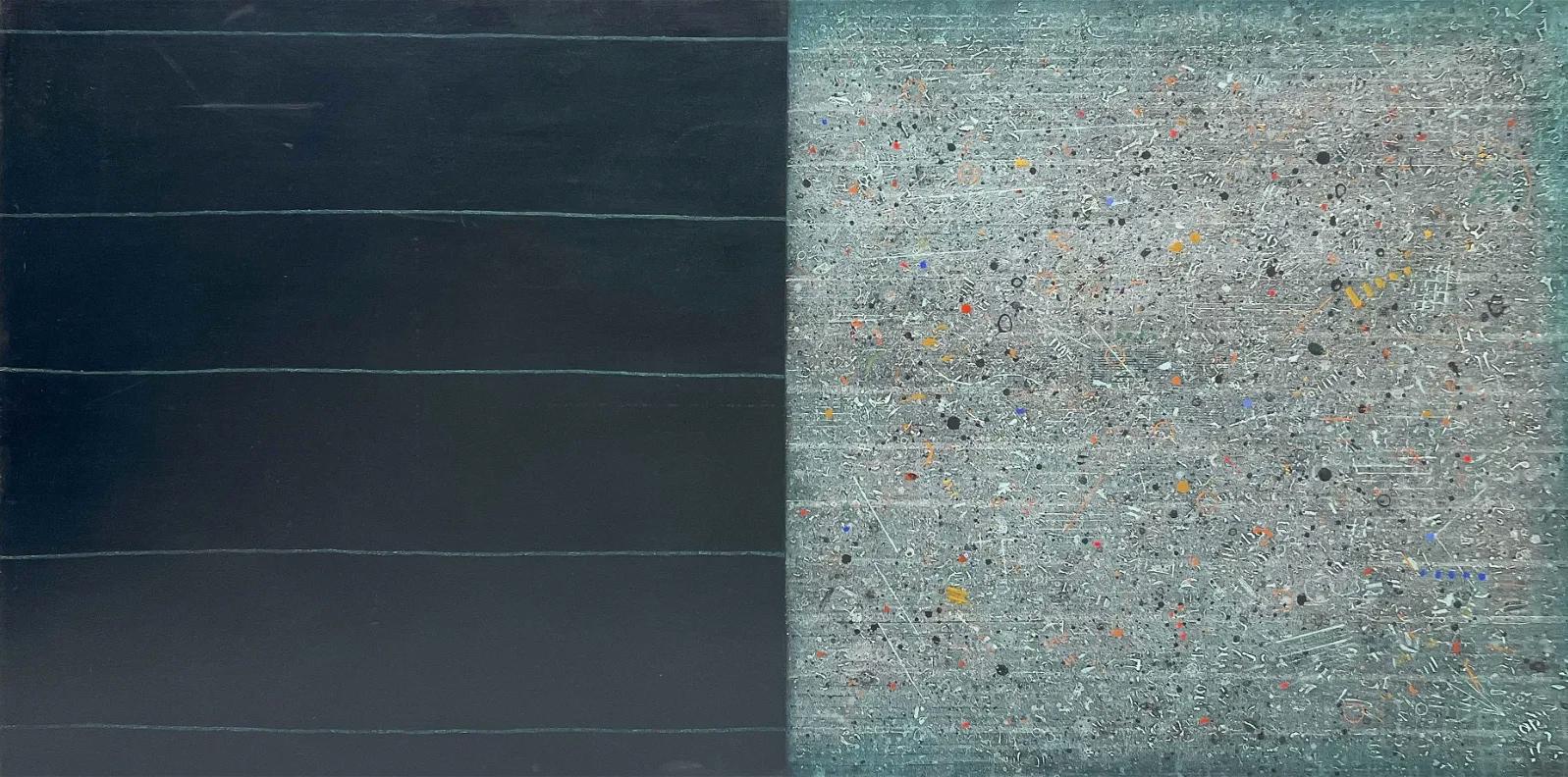 David Shapiro Abstract Painting - Clearing