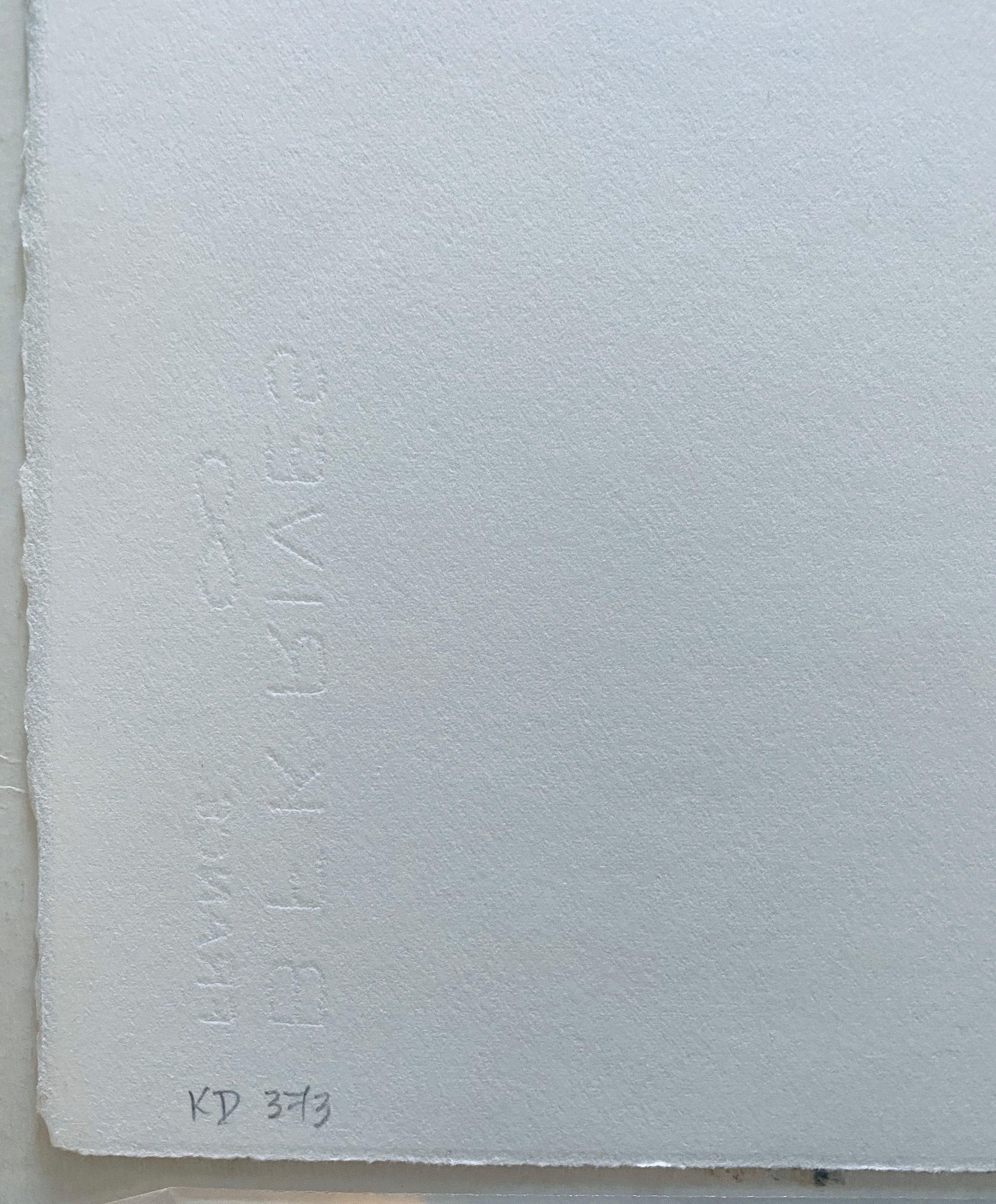 Litografía israelí moderna Ciudad de David David Sharir en venta 9