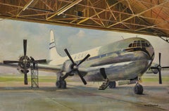 Giant Refreshed BOAC Boeing 377 Stratocruiser Canopus Airliner Aircraft Painting