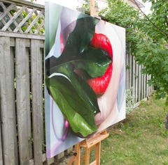 Kiss, Oil Painting