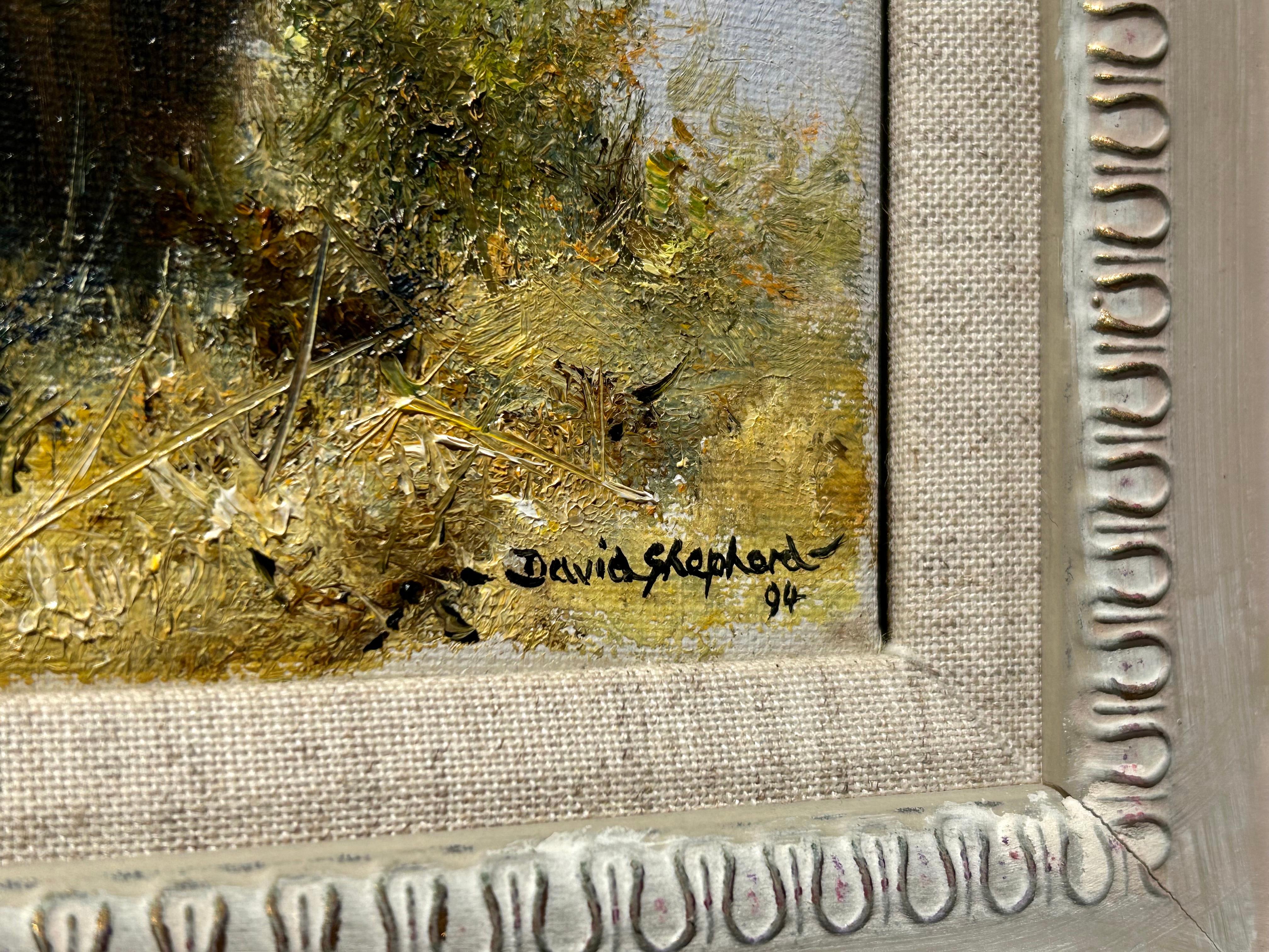 The Old Bull, 1994, Original David Shepherd Oil Painting 4