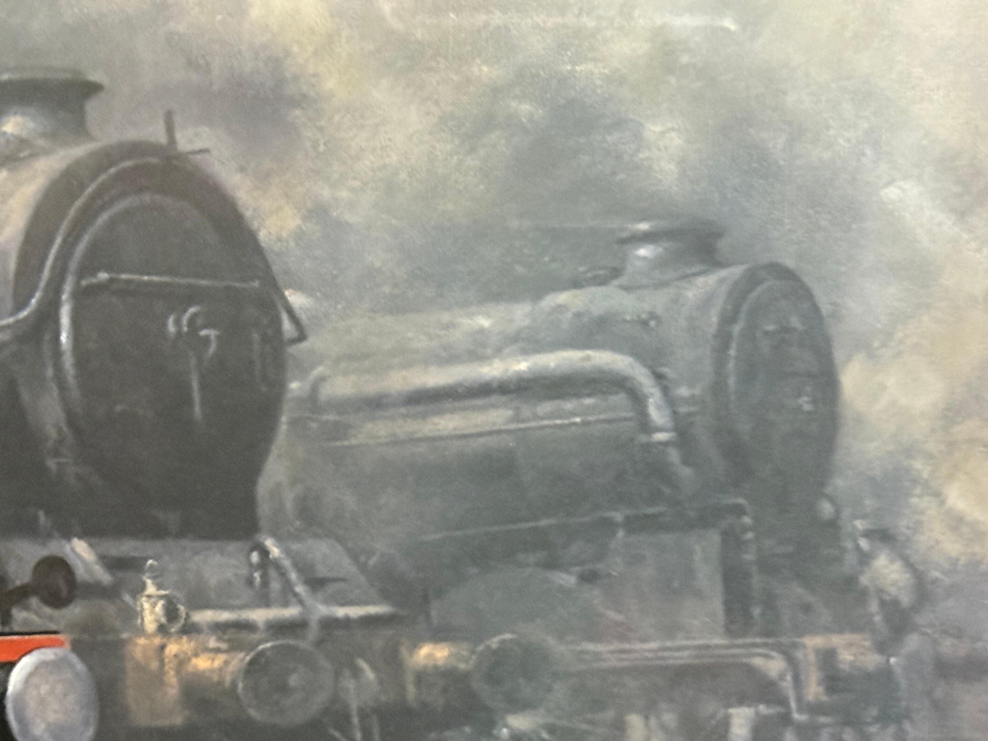 The Flying Scotsman 4472 Steam Train signed ltd ed For Sale 5