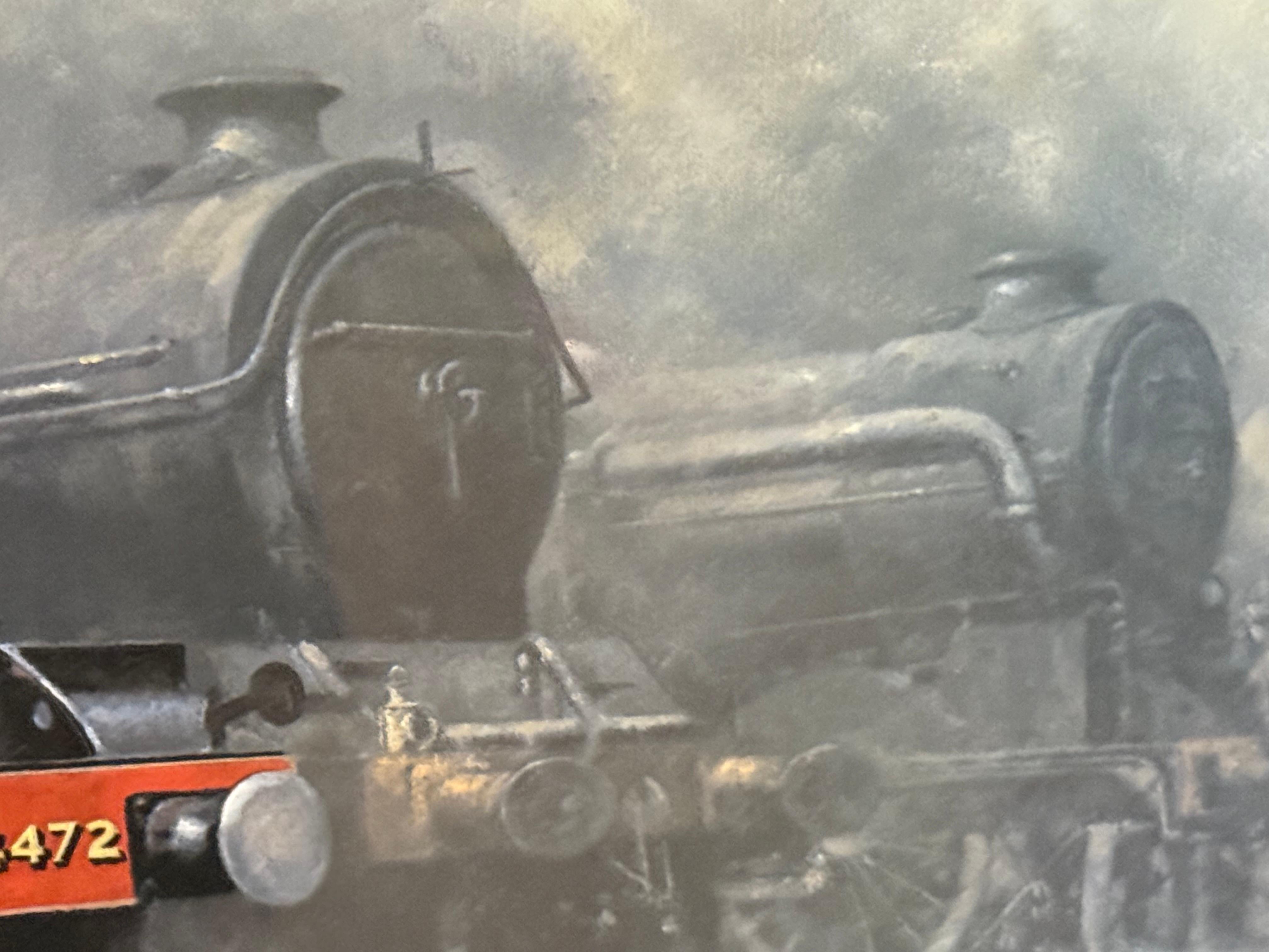 The Flying Scotsman 4472 Steam Train signed ltd ed For Sale 2