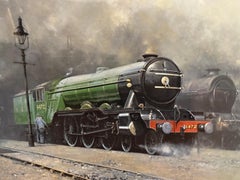 The Flying Scotsman 4472 Steam Train signed ltd ed
