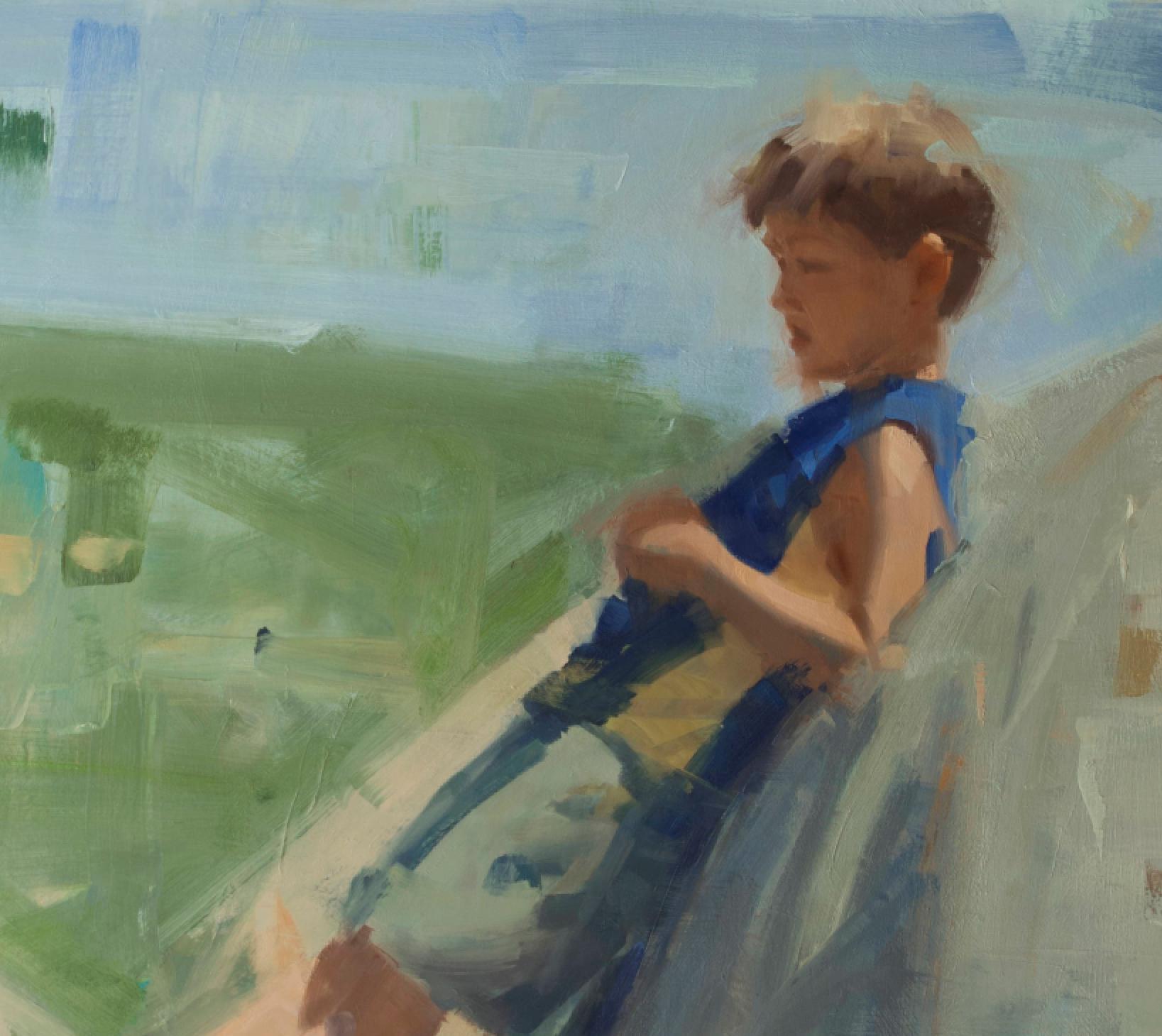 Adams dans le Maine, huile sur toile  42