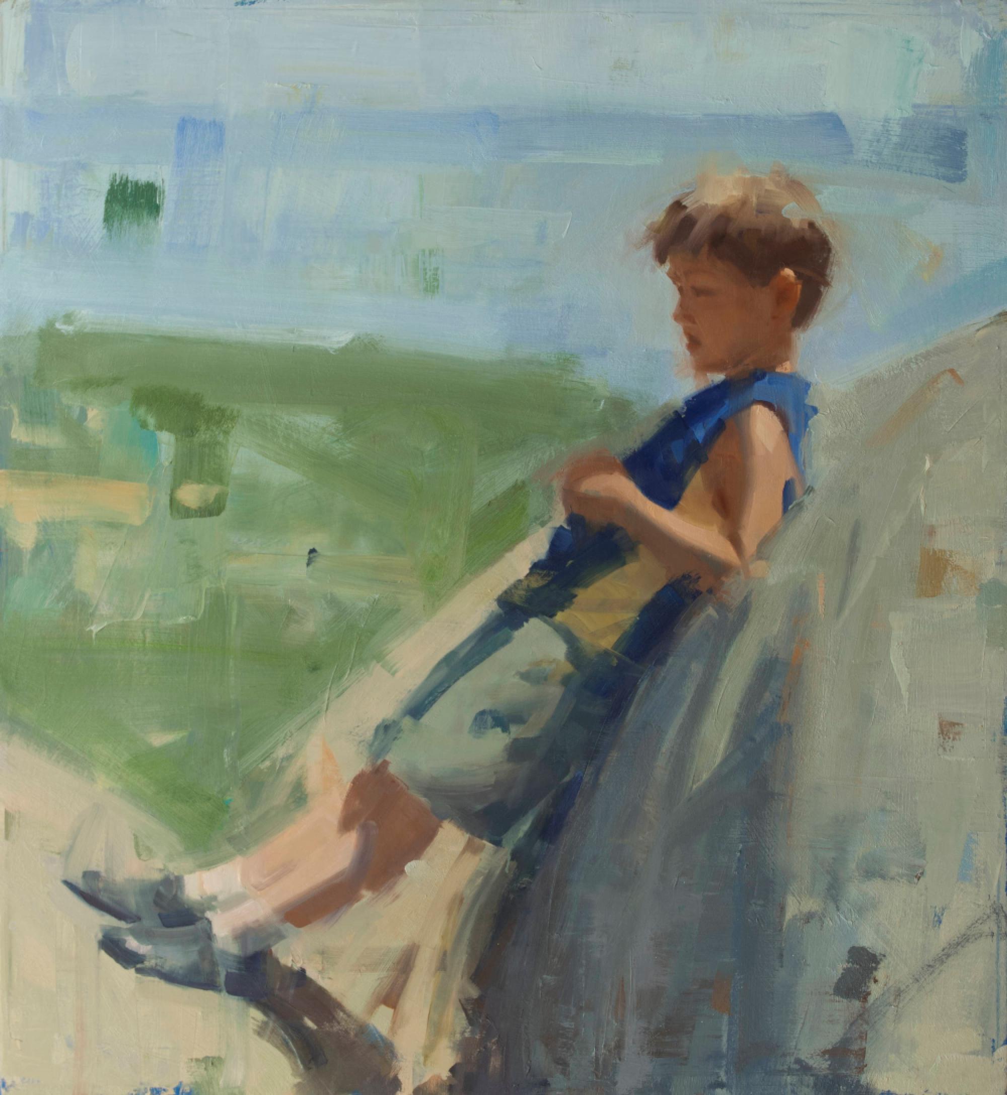Adams  Huile sur toile  Peinture figurative  Contemporain  Coups de pinceau  Maine 2