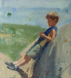 Adams Huile sur toile Peinture figurative Contemporain Coups de pinceau Maine