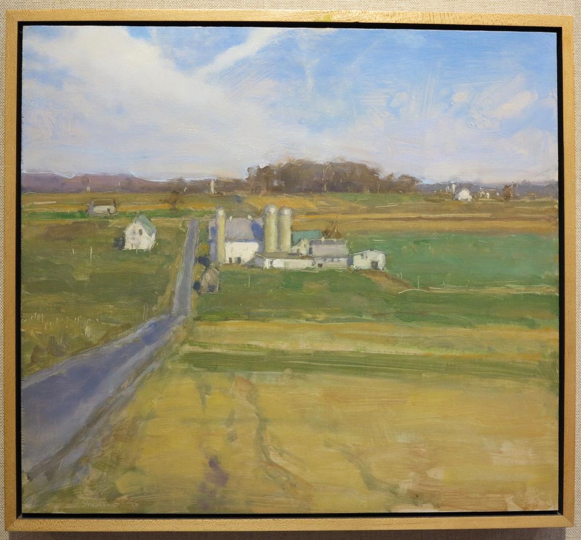 Honeybrook, PA Lancaster County - Painting by David Shevlino