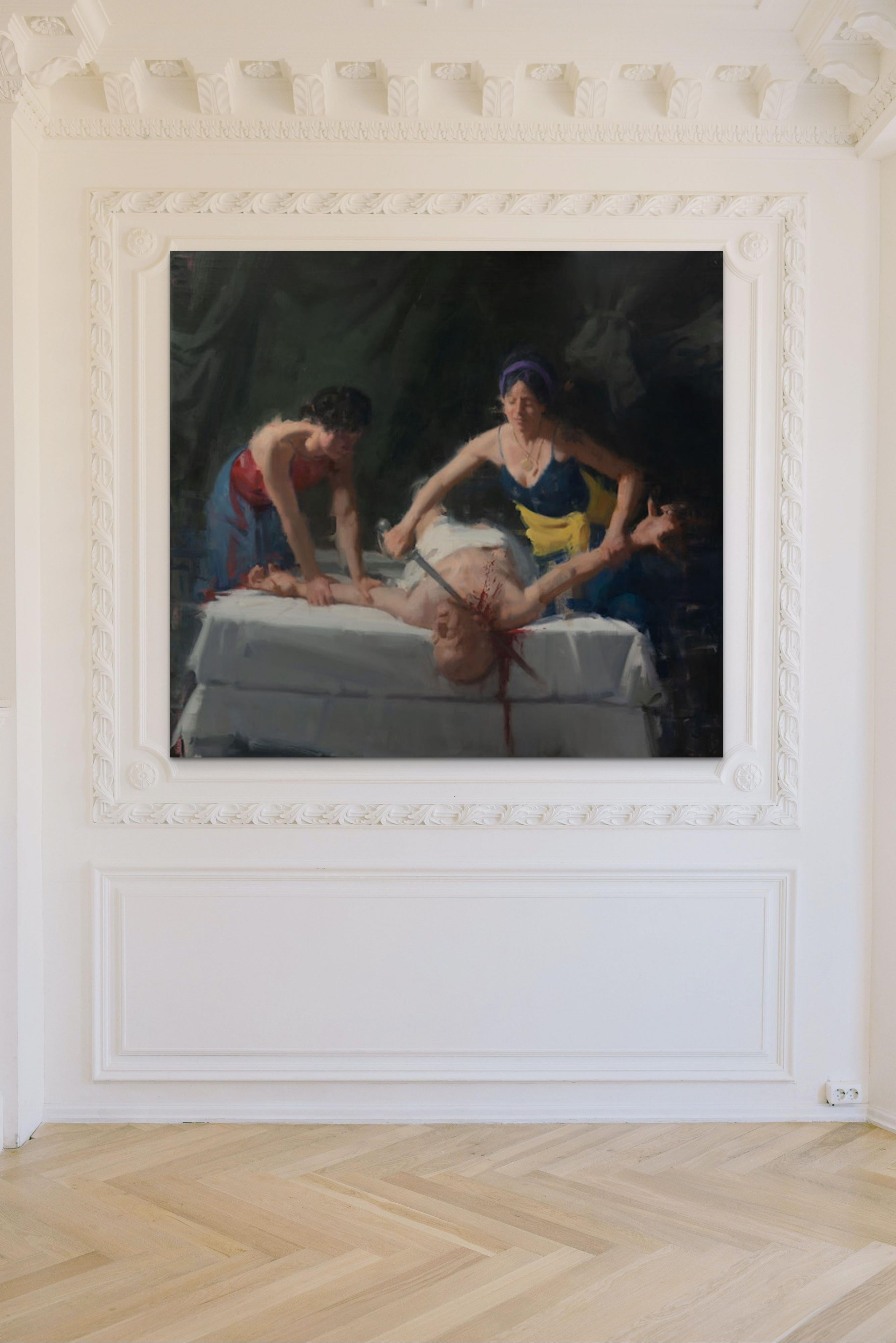 Judith and Holofernes – Painting von David Shevlino