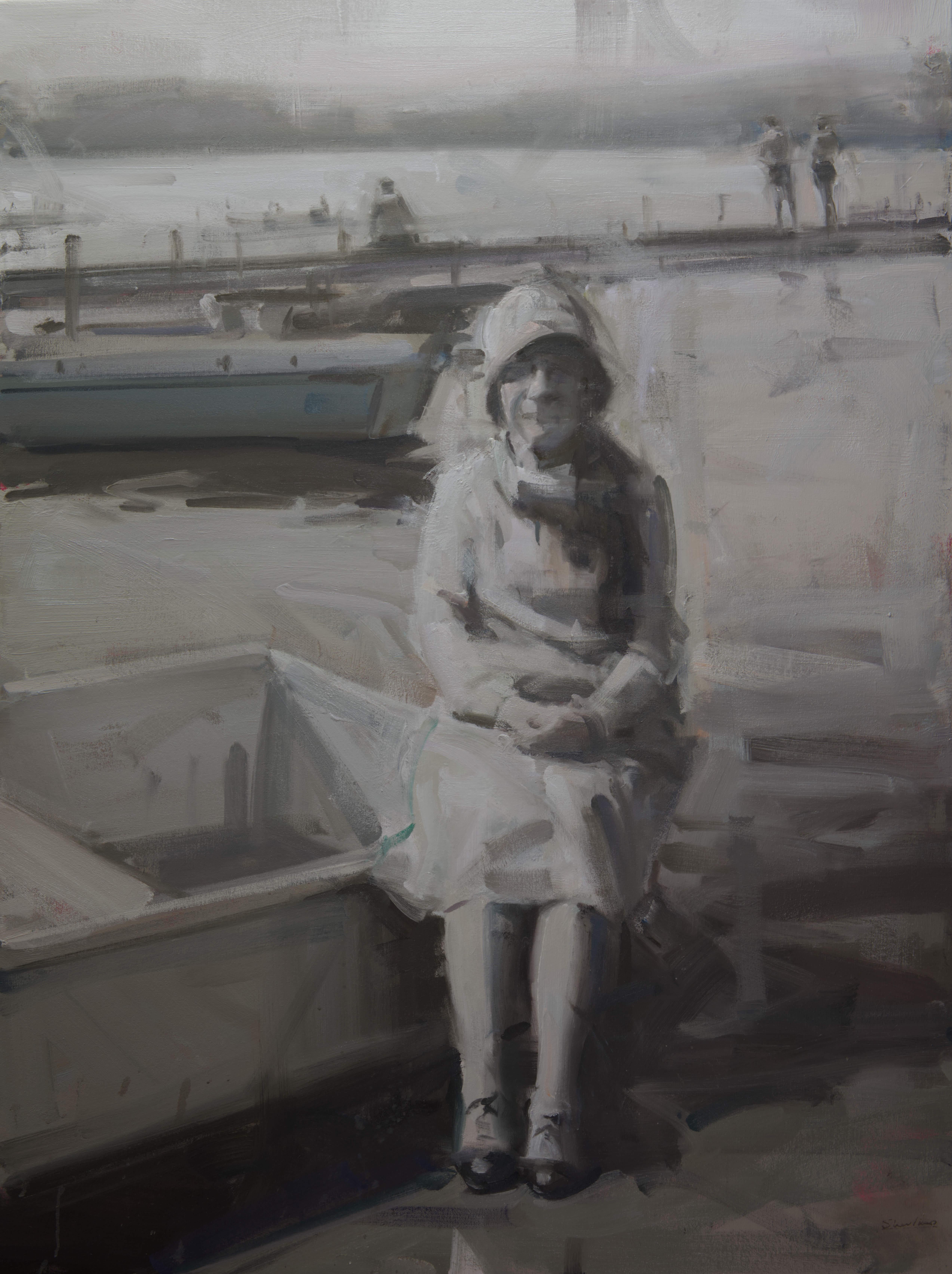 David Shevlino Portrait Painting - Nonnna