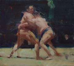 Two Wrestlers - sumos