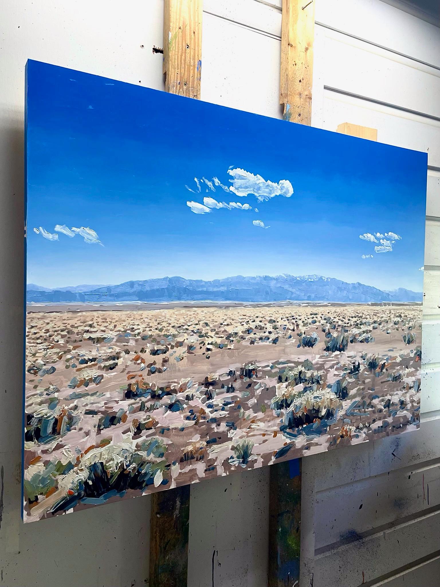 Chico Basin, San Luis Valley, Colorado, Original Oil Painting For Sale 2