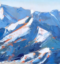 "Sangre De Cristo Range, Salida Colorado" Oil Painting