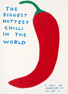 David Shrigley, le Chilli le plus grand et le plus chaud au monde, 2023