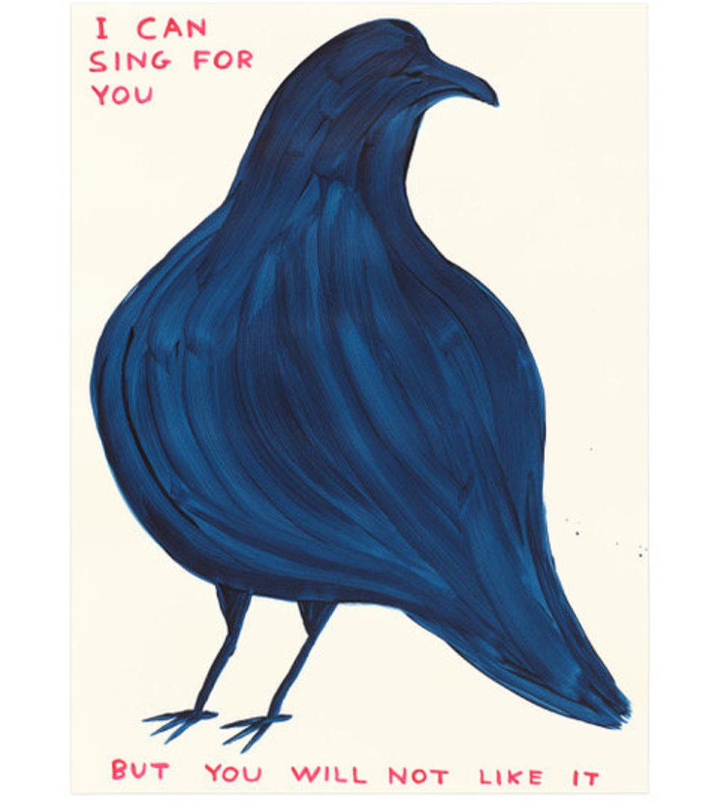 I Can Sing For You - Mixed Media Art by David Shrigley
