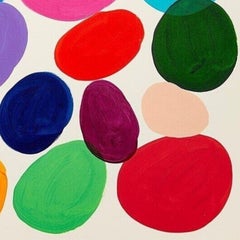 Shits -- Unique, Hand-painted Acrylic, Multi-colour, Text Art by David Shrigley