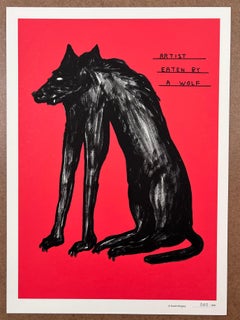 Artista devorado por un lobo