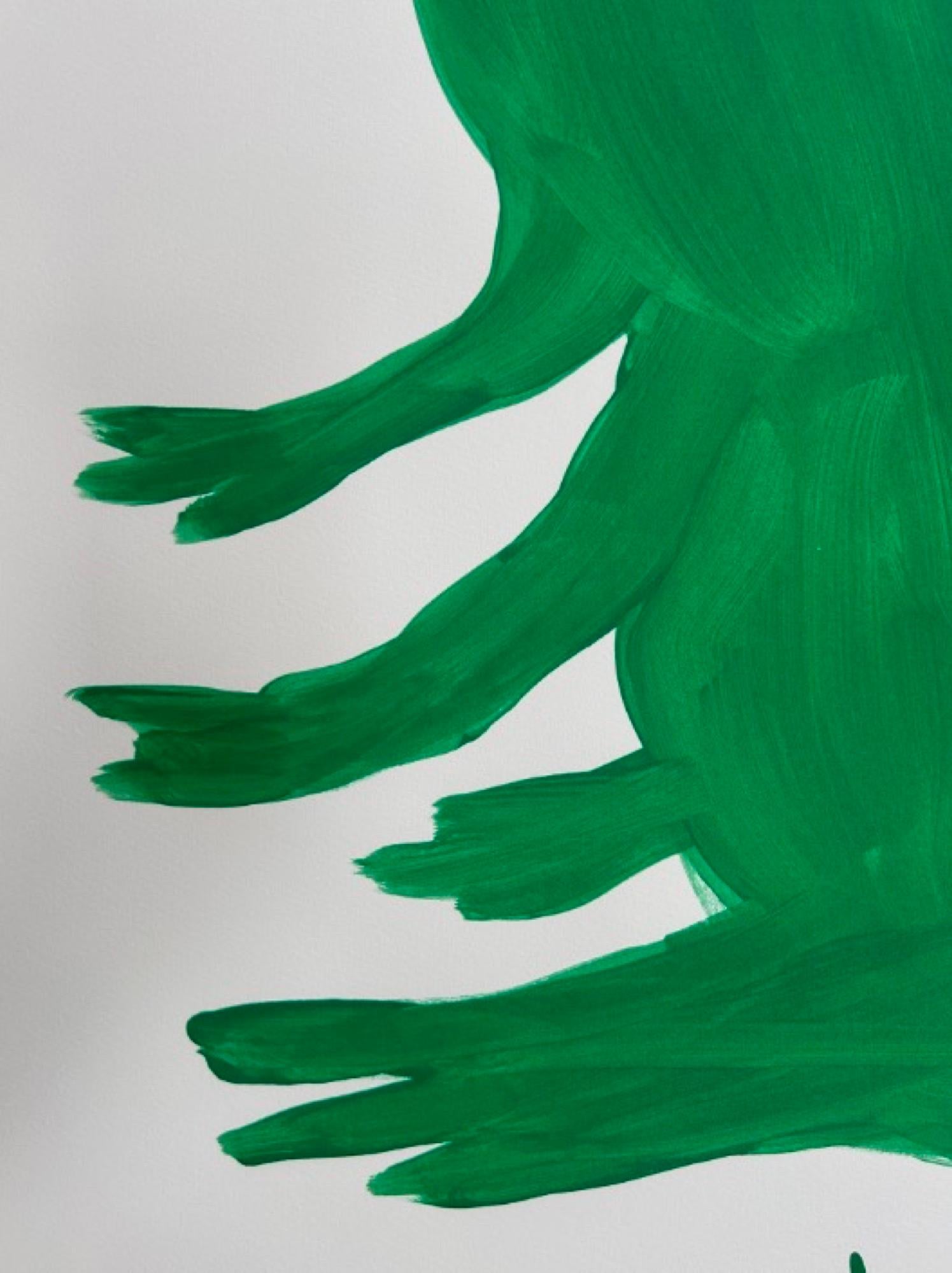 David Shrigley, Sii te stesso, sii te stesso, 2025

Serigrafia a 22 colori con sovraccoperta in vernice su carta Somerset Tub Sized 410 gsm

56 x 76 cm (22,04 x 29,92 pollici)

Edizione di 125 esemplari

Firmato e numerato a mano dall'artista 
David