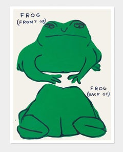 David Shrigley - Frog (front of), frog (back of)