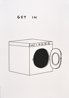 David Shrigley -- Get In, offset lithograph, limited edition