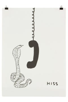 David Shrigley -- Hiss, edizione limitata