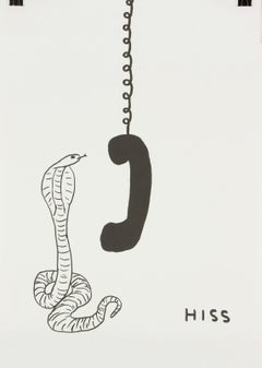 David Shrigley -- Hiss, limited edition