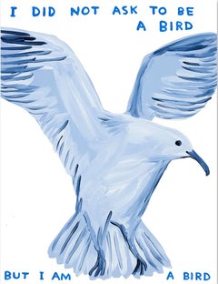David Shrigley 'I Did Not Ask To Be a Bird' print