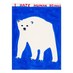 DAVID SHRIGLEY - I HATE HUMANS. Limited edition Modern Design British Conceptual