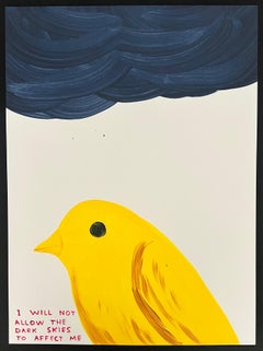 David Shrigley - Ich werde nicht zulassen, dass der dunkle Himmel mich beeinflusst