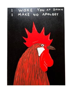 David Shrigley - Te desperté al amanecer, no te pido disculpas - Edición de 30