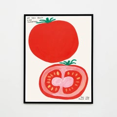 David Shrigley, If You Don't Like Tomatoes (framed), 2020