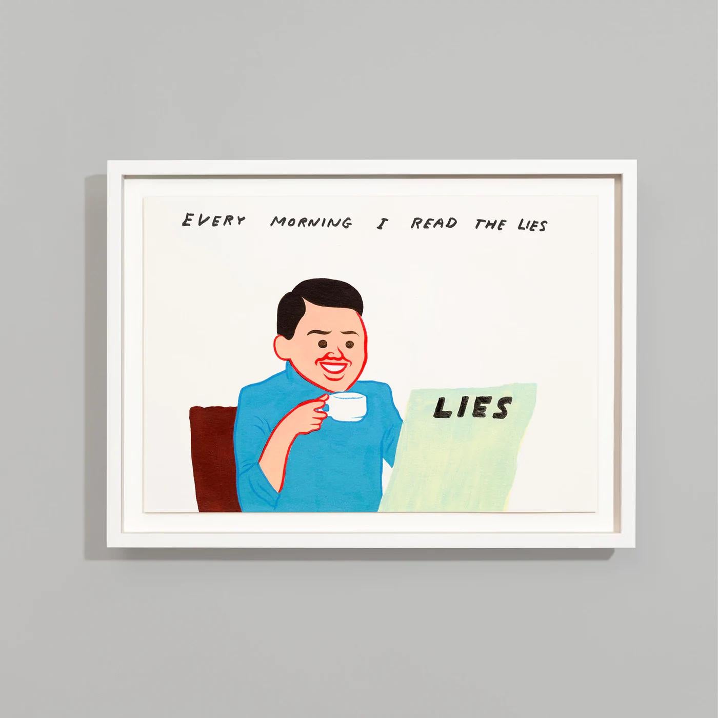 David Shrigley + Joan Cornellà - VOTE Set of 8 horizontal prints Modern Design 3