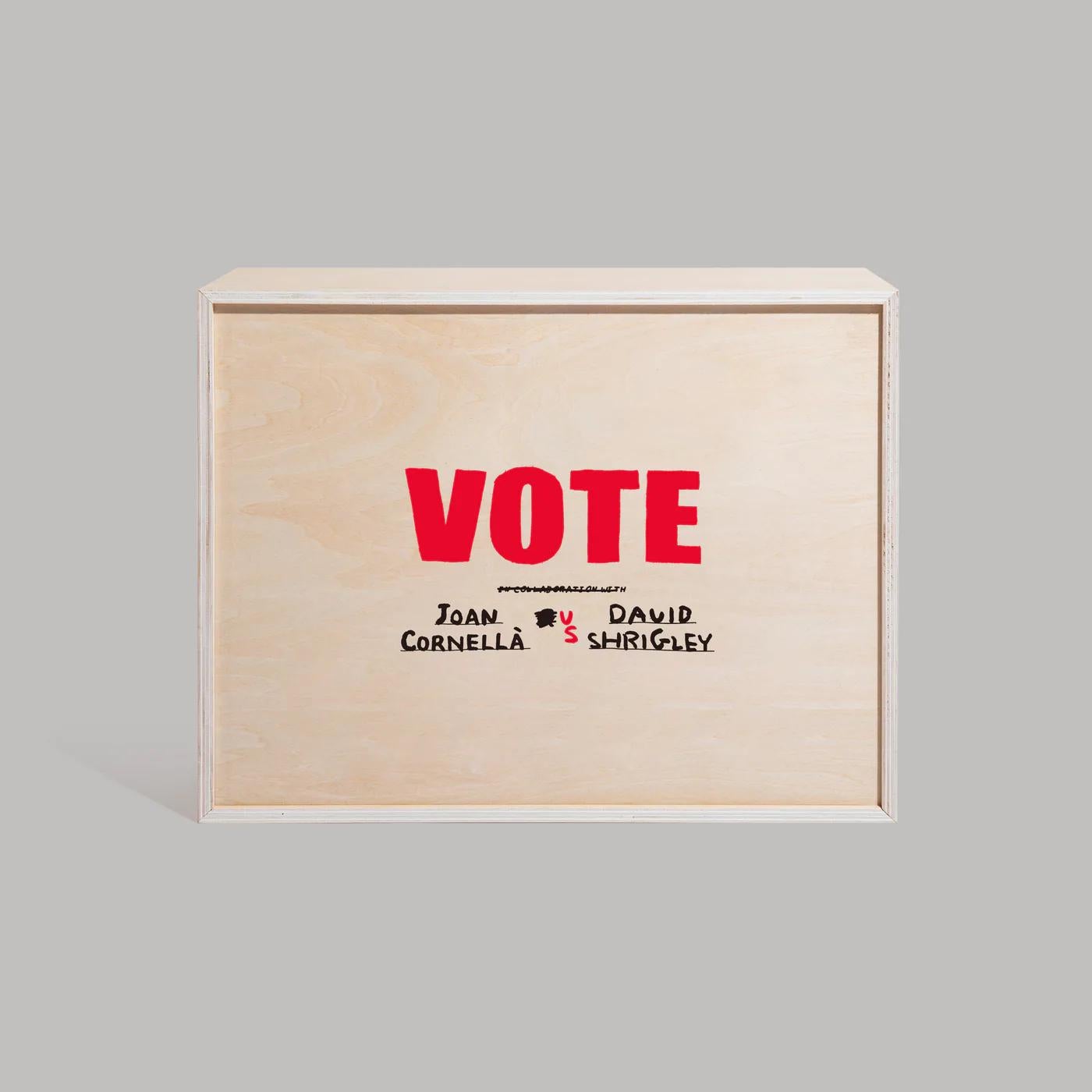 David Shrigley + Joan Cornellà - VOTE Set of 8 horizontal prints Modern Design 8
