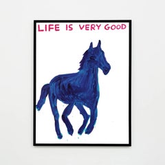 David Shrigley, Life Is Very Good (framed), 2016