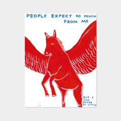David Shrigley, People Expect So Much From Me, 2021