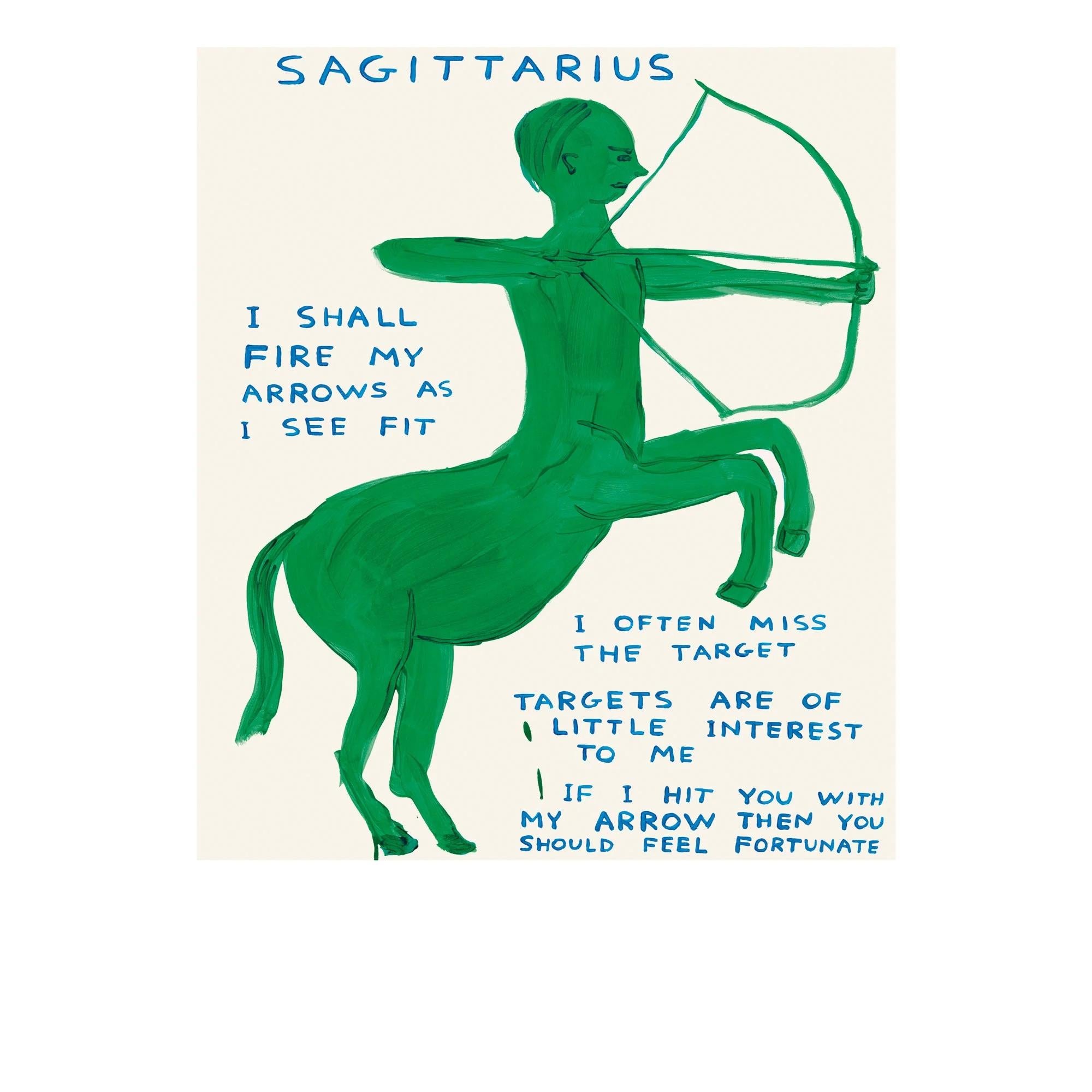 David Shrigley - Signs of the Zodiac For Sale 7