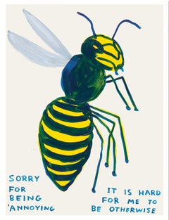 David Shrigley 'Sorry for Being Annoying' print