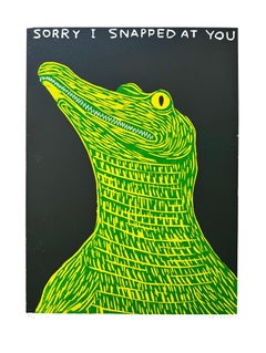 David Shrigley - Sorry I Snapped At You - Edition of 30