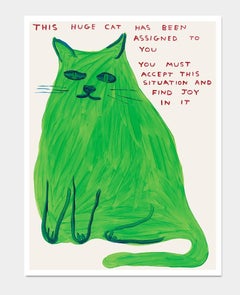David Shrigley - This huge cat, 2022