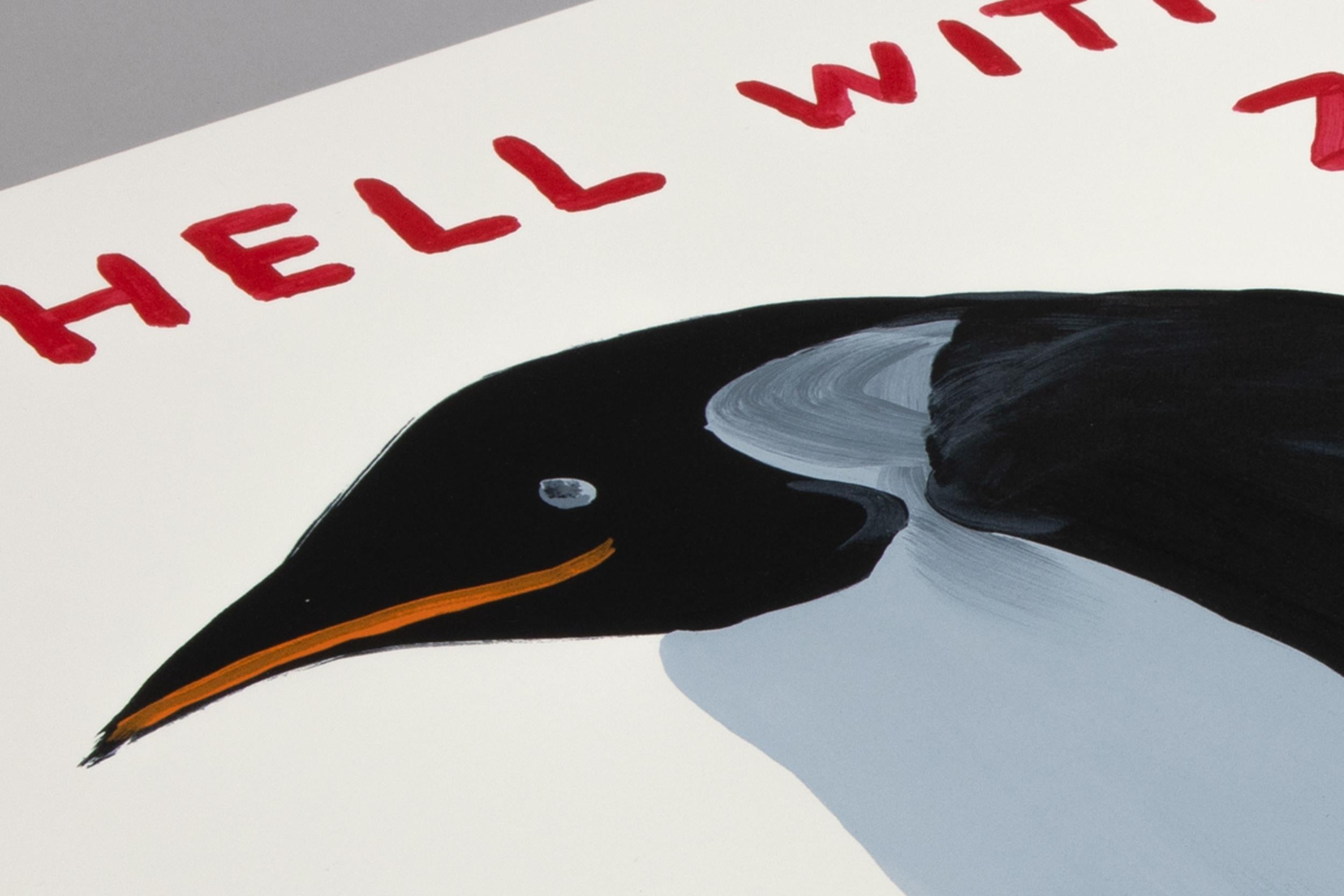 David Shrigley, To Hell With Zoos: Signed Print, Contemporary Art, Pop Art en vente 3