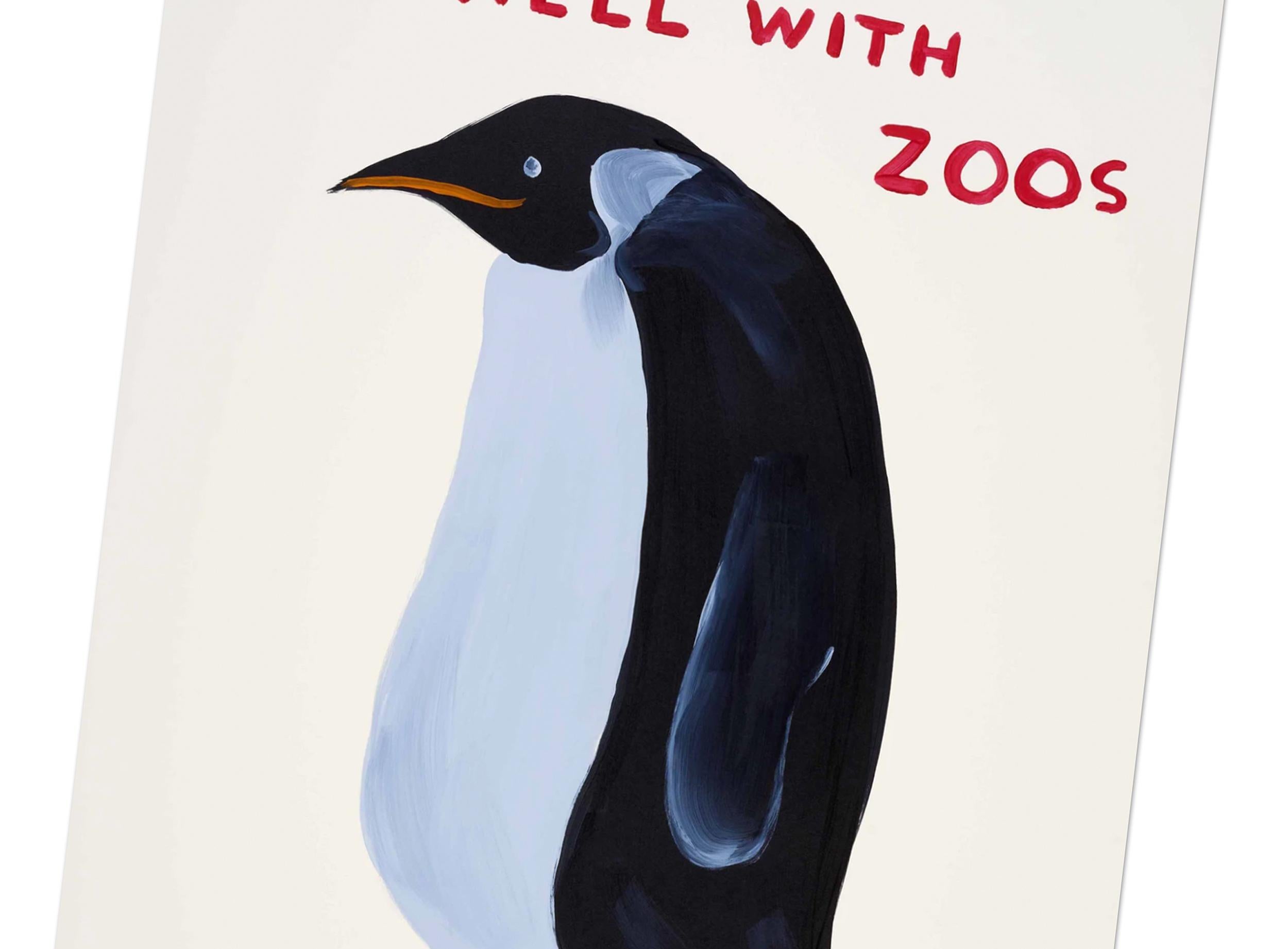 David Shrigley, To Hell With Zoos: Signed Print, Contemporary Art, Pop Art en vente 4