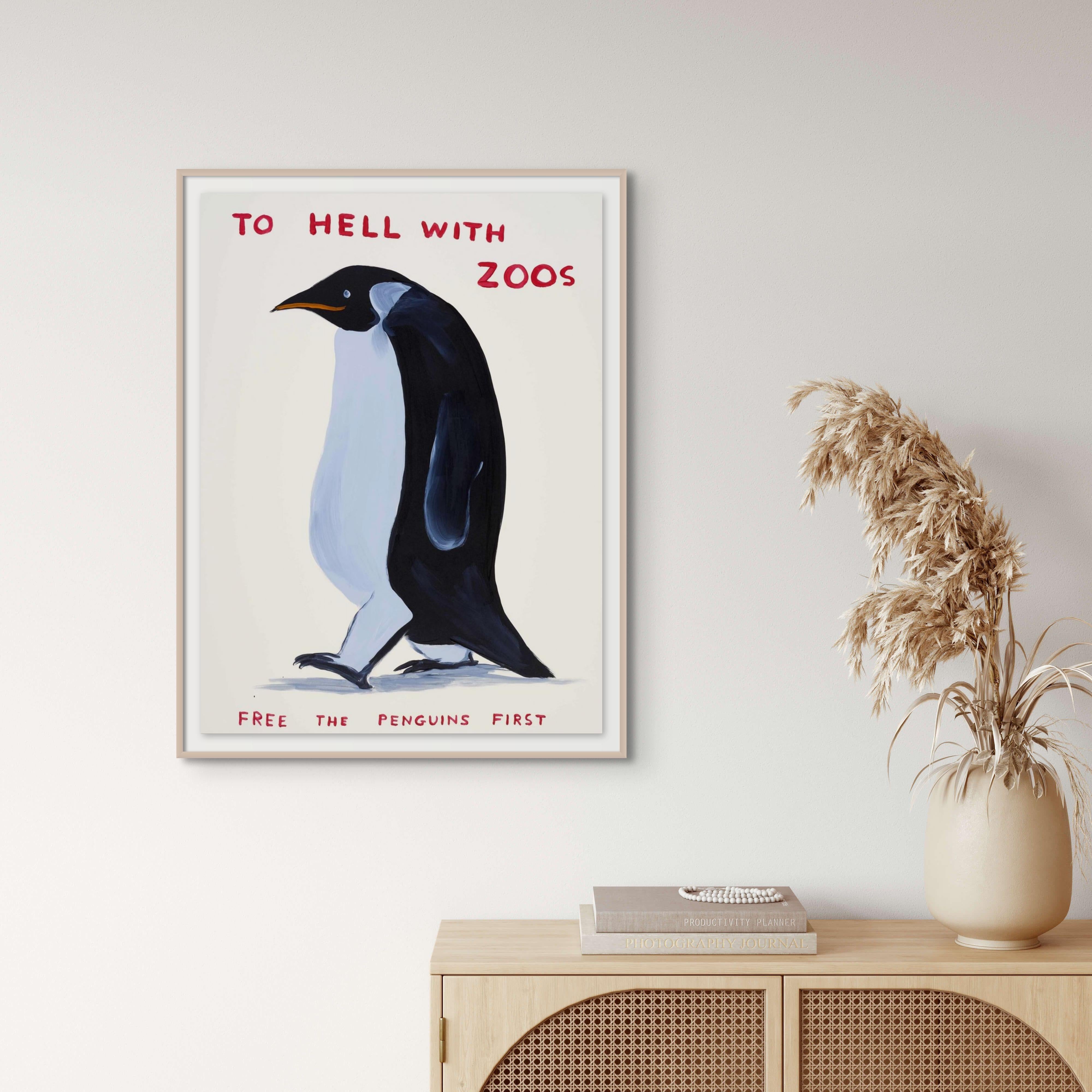 David Shrigley, To Hell With Zoos: Signed Print, Contemporary Art, Pop Art en vente 5