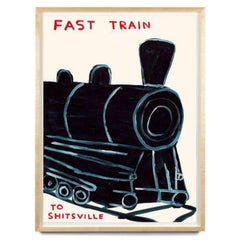 David Shrigley, Untitled (Fast Train to Shitsville), 2020
